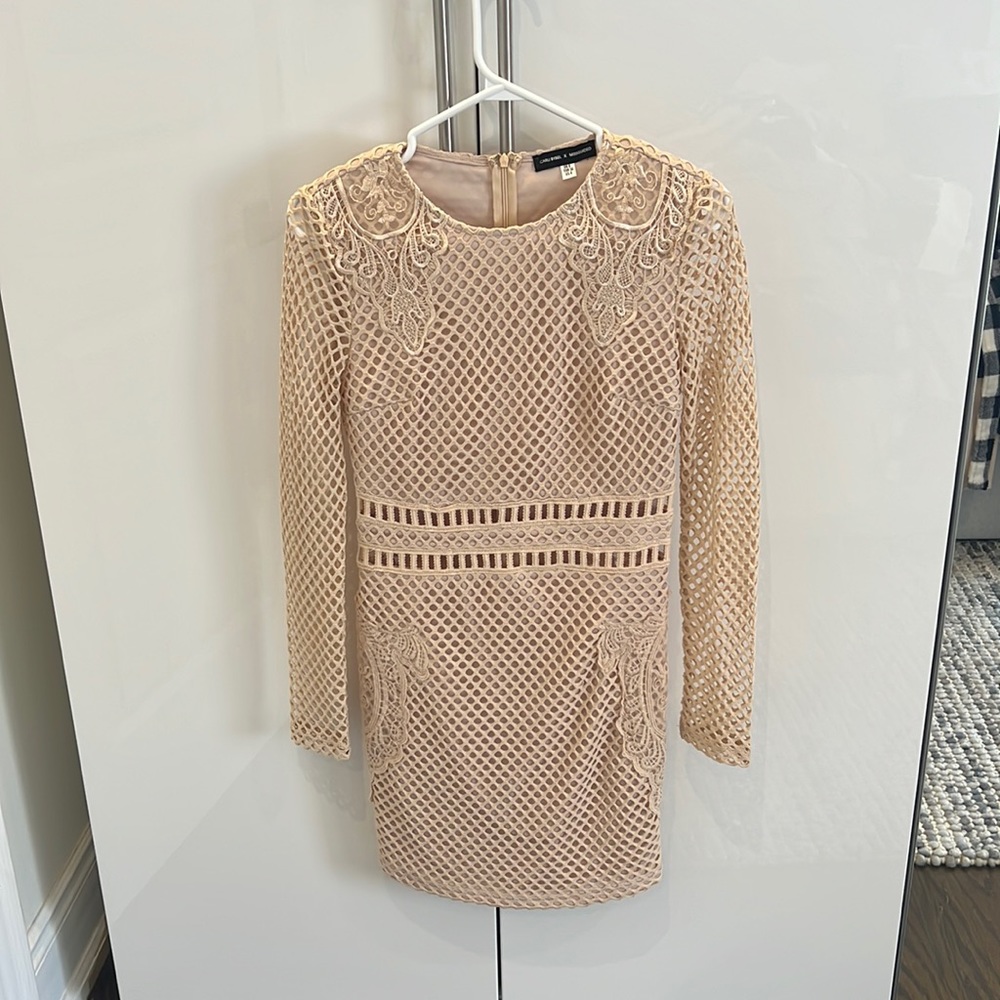 Carli bybel x missguided mini dress